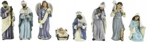 Karácsonyi betlehem figurák 5,7-15cm 8db