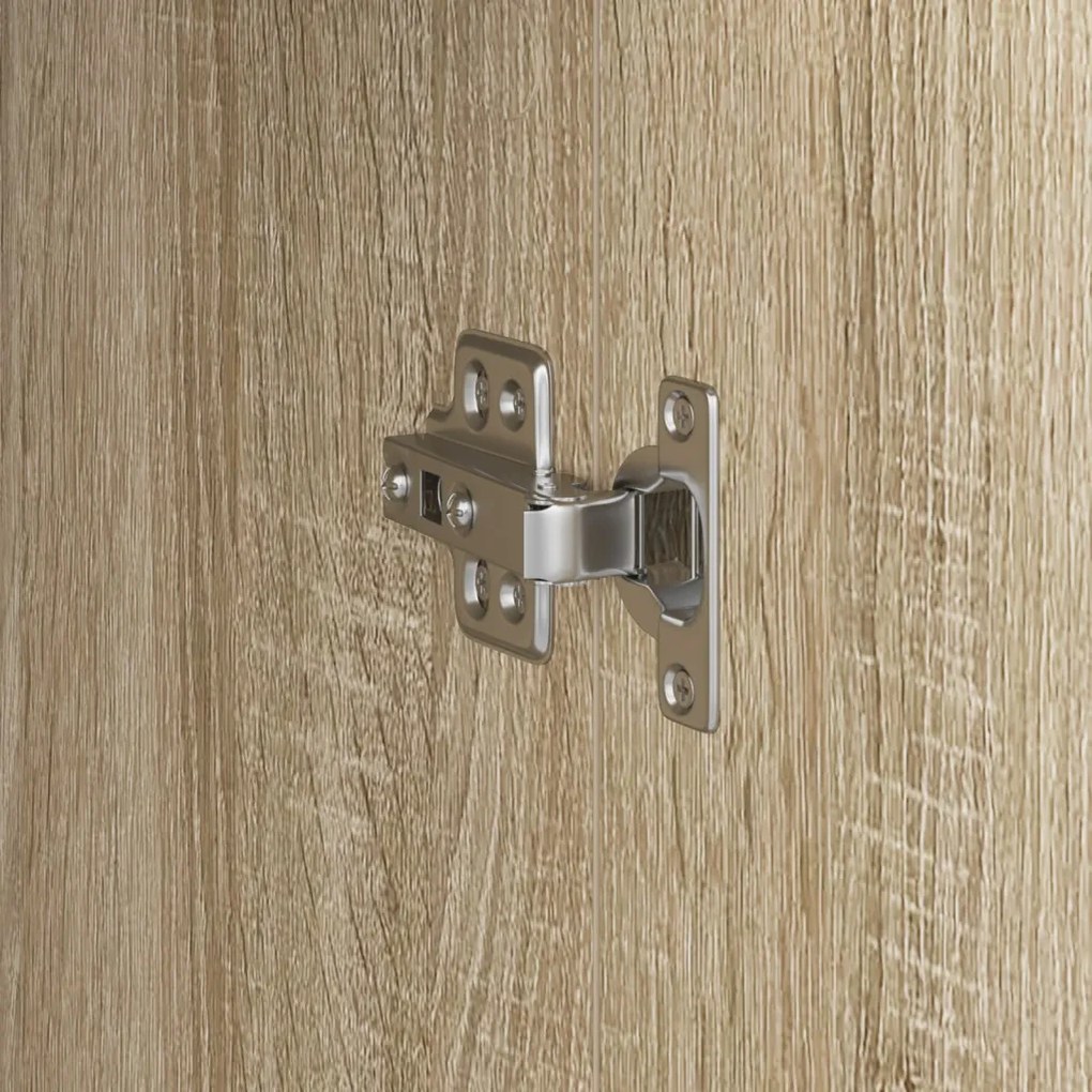 Magas Szekrény sonoma tölgy 35 x 39 x 168 cm Faanyag