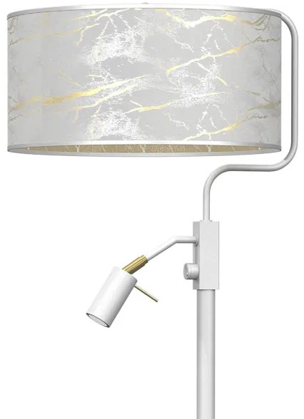 Állólámpa SENSO 1xE27/40W/230V + 1xGU10/7W fehér