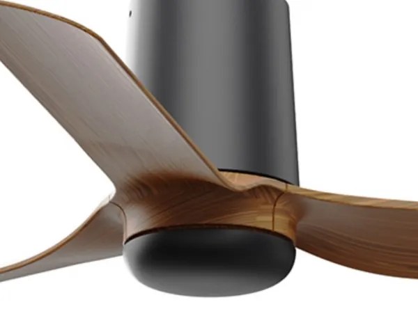 FARO 33835WT - Mennyezeti ventilátor MINI PUNT TUB S barna/fekete átm. 90 cm WT + távirányító