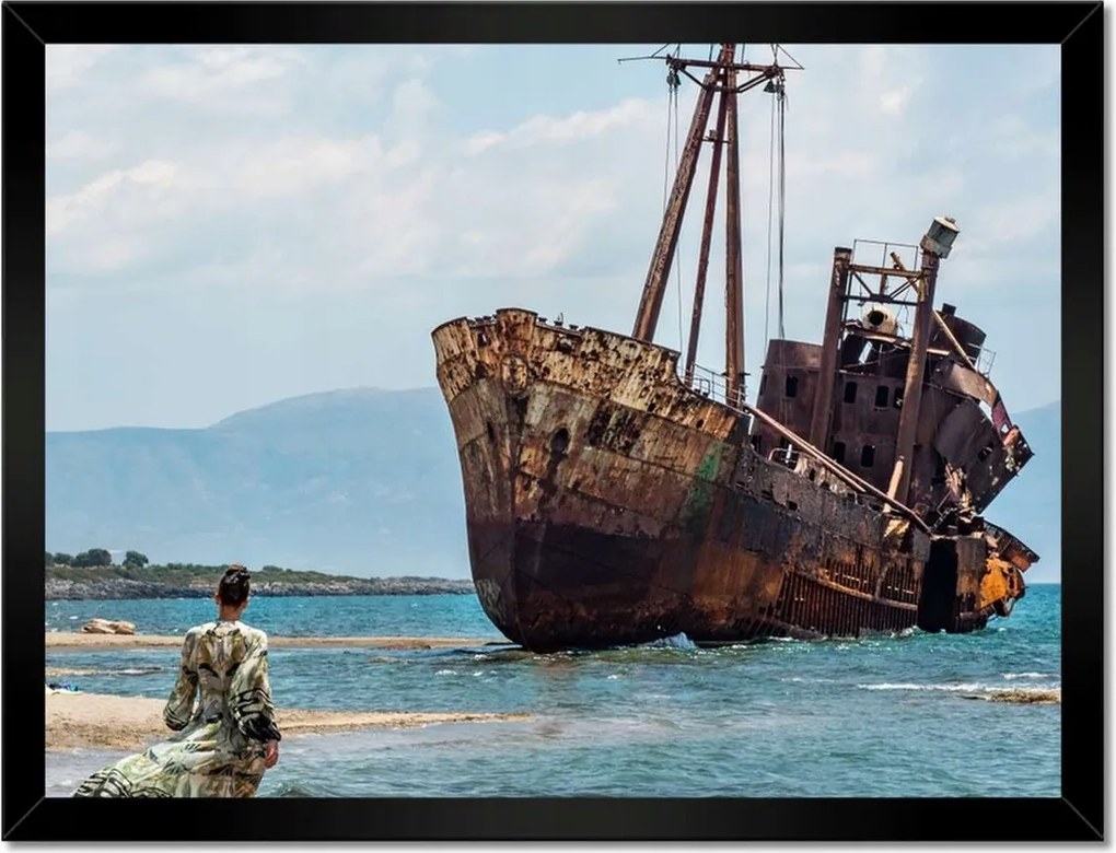 Poszterek keretben 40x30 Tengerészet Tengeri hajók