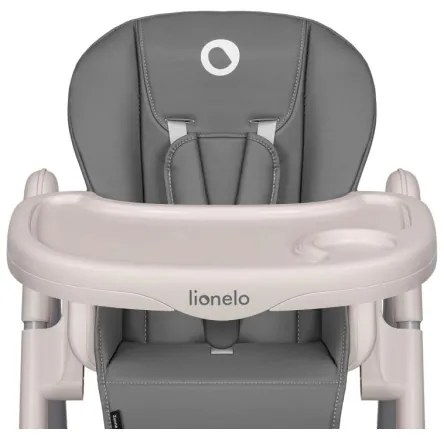 Lionelo - Gyermek étkezőszék ZANNA szürke