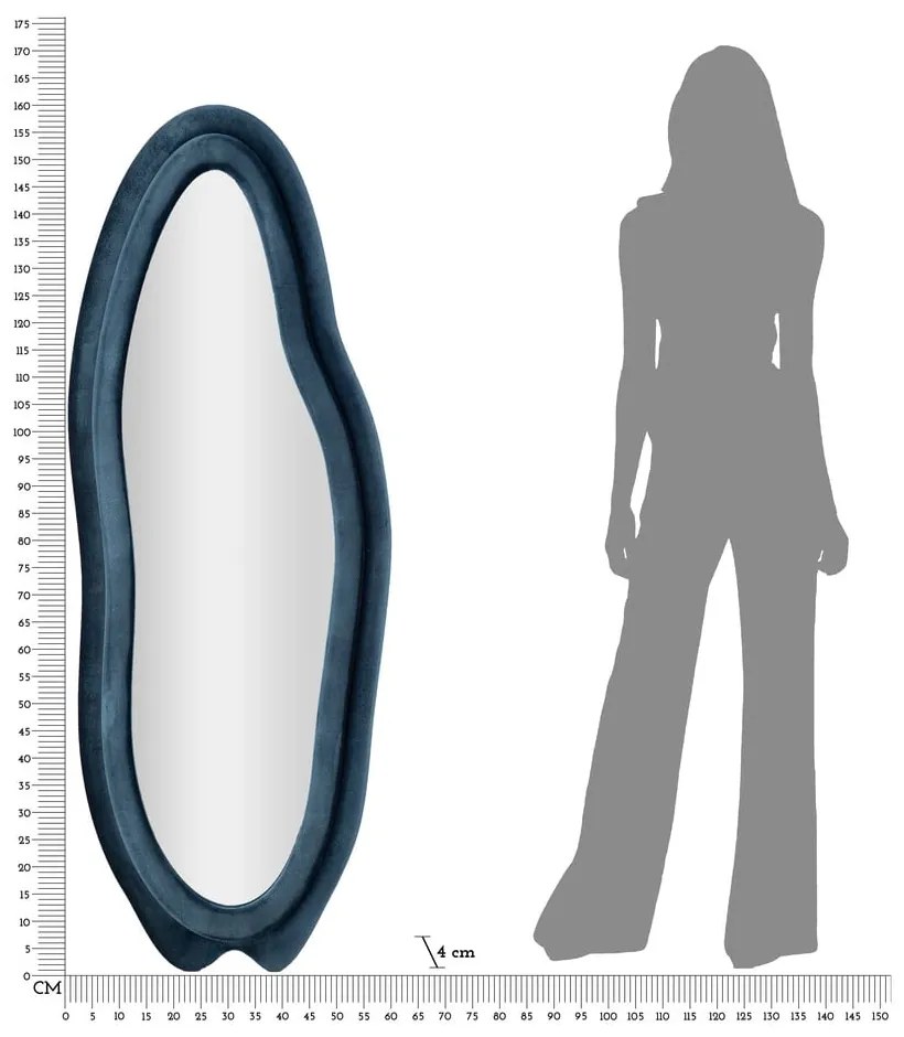 Fali tükör 40x160 cm Chanel – Mauro Ferretti