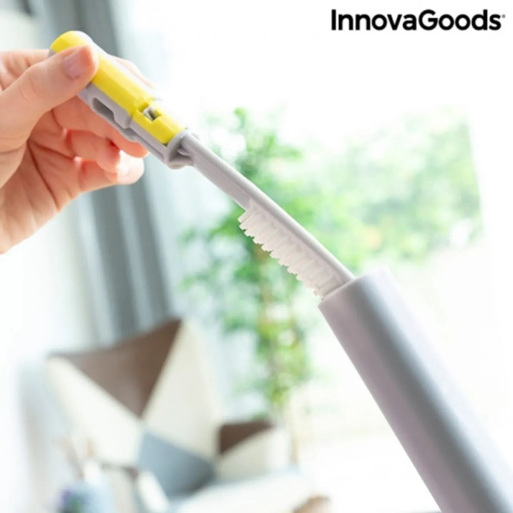 Twop InnovaGoods Szálas szivacsos felmosórongy X típusú csavarással, 360° forgással, 142 cm