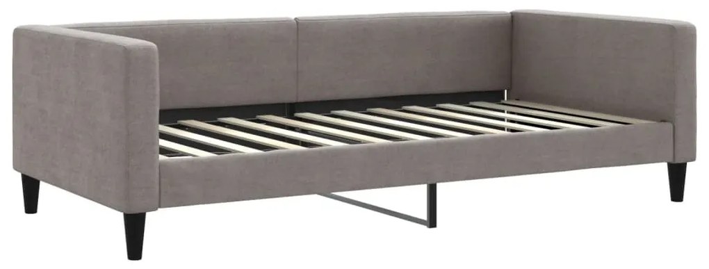 tópszínű szövet kanapéágy 100 x 200 cm