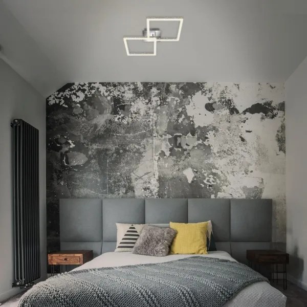 Briloner 3751-019 - LED Dimmelhető mennyezeti lámpa FRAME LED/20W/230V króm