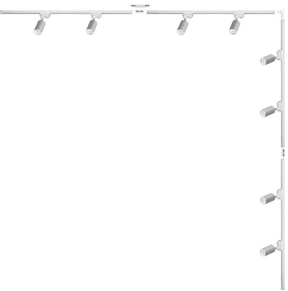 Zuma Line 3583 - sínrendszerű spotlámpa TUBE 8xGU10/35W/230V fehér