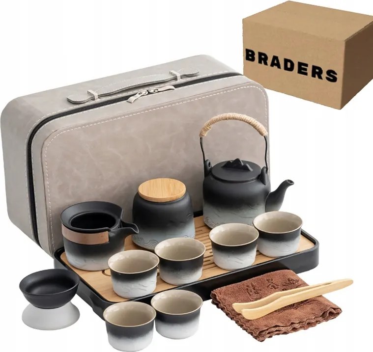 Kínai teáskészlet Kerámia teáskanna Csészék Japán stílus