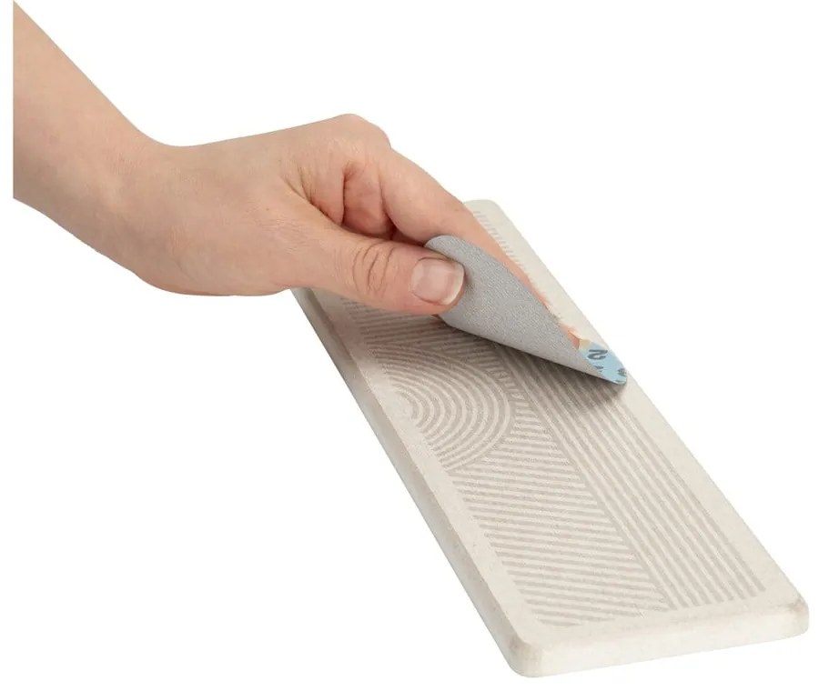 Bézs kovaföld edénycsepegtető alátét 30x8 cm Damon – Wenko