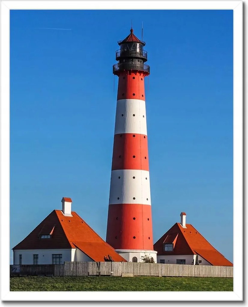 Poszterek keretben 40x50 Világítótorony Tájkép