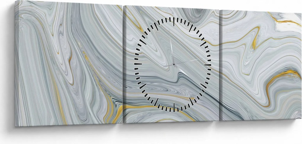 Kép - Absztrakció (órával) (90x30 cm)