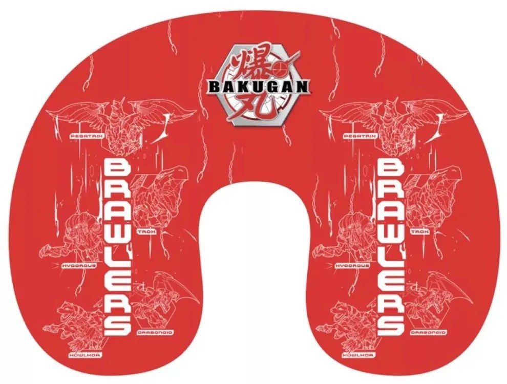 Bakugan Red Strike utazópárna, nyakpárna