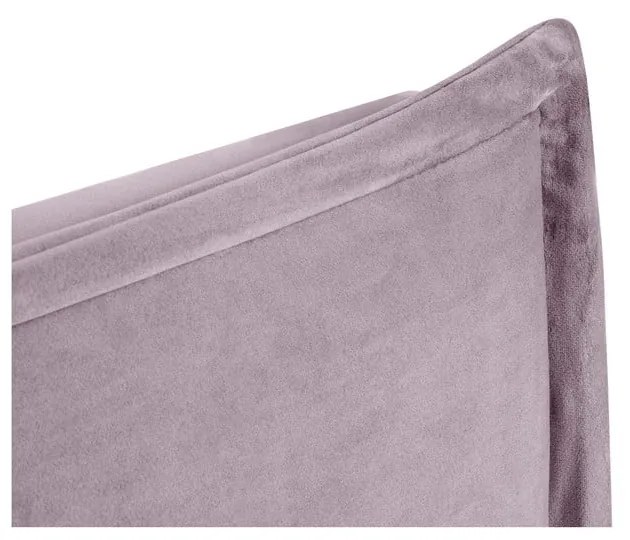 Világos rózsaszín ágytámla 140x120 cm Monica – Milo Casa