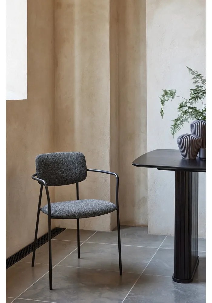 Sötétszürke étkezőszék Zama – Unique Furniture