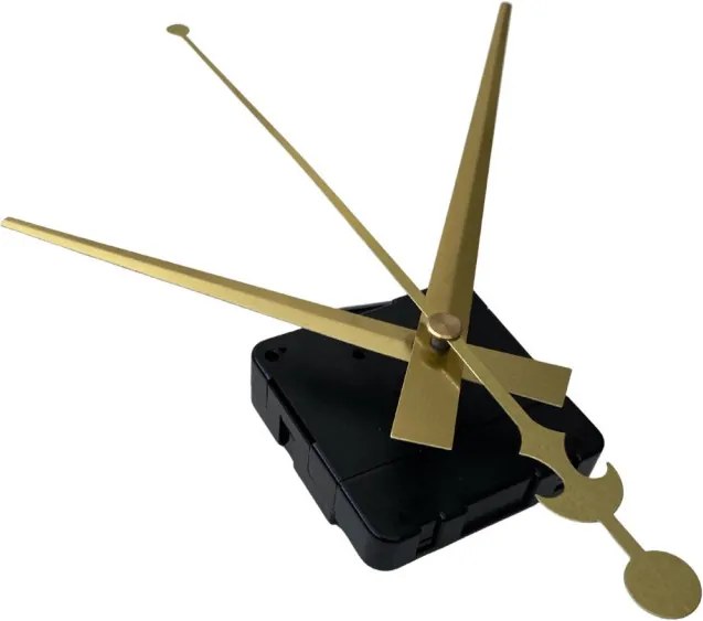 Arany alumínium óramutatók - horgony mintázat 16 / 12 cm