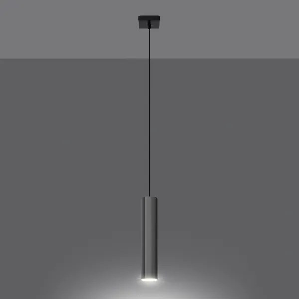 Sollux SL.1204 - Csillár zsinóron LAGOS 1xGU10/10W/230V króm