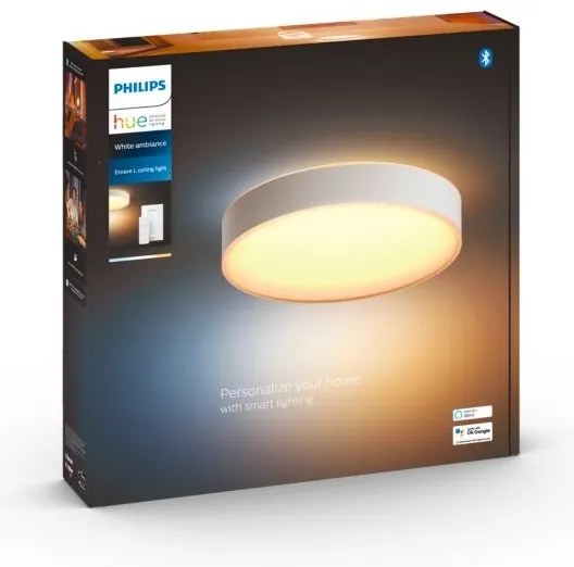 Philips - LED dimmelhető mennyezeti lámpatest Hue ENRAVE L LED/33,5W/230V fehér + távvezérlő