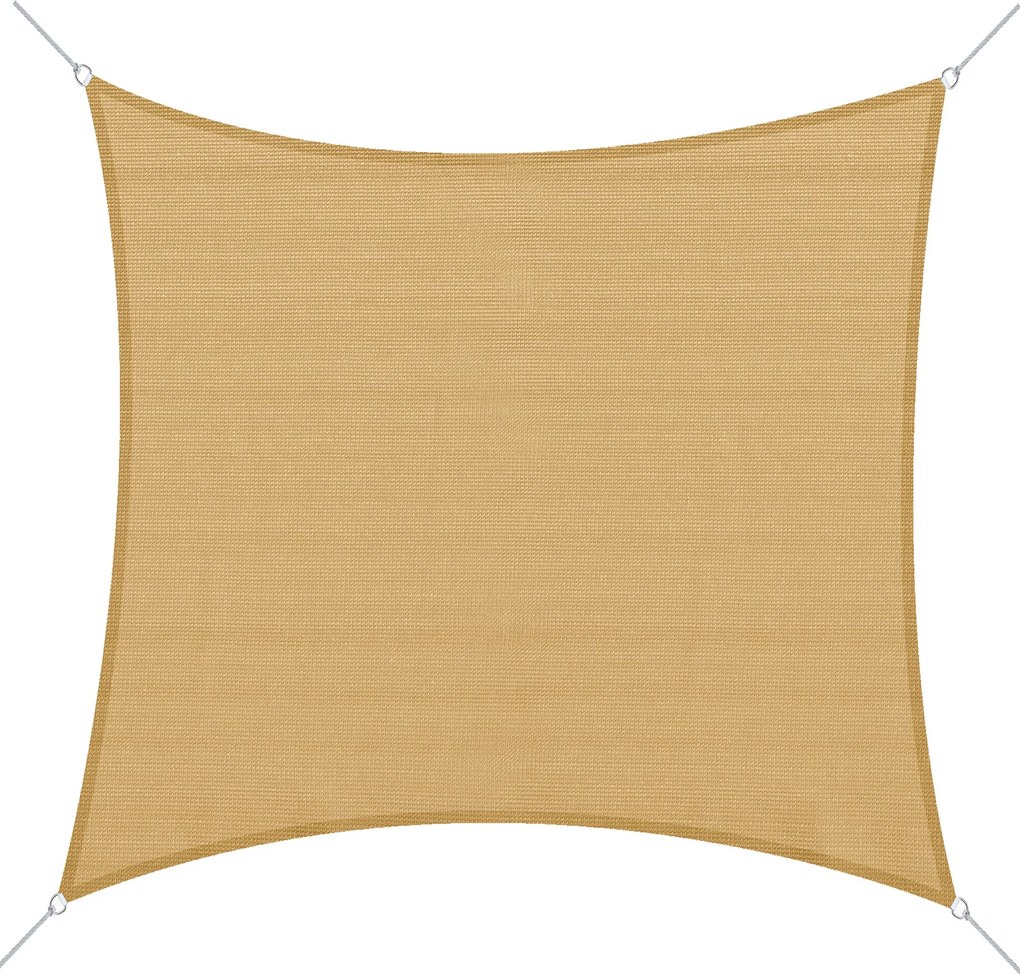 Outsunny - Négyzet alakú napernyő (különböző méretekben és színekben), méret: 3x3m, homok szín | Aosom