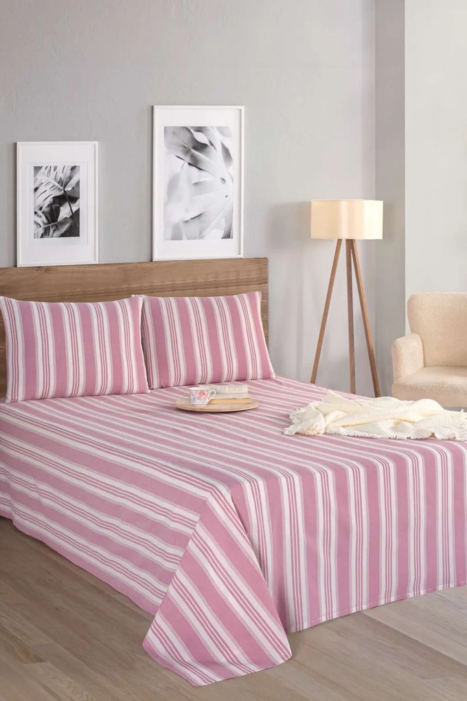 Soft ágyneműgarnitúra, bordó, 220×240 cm