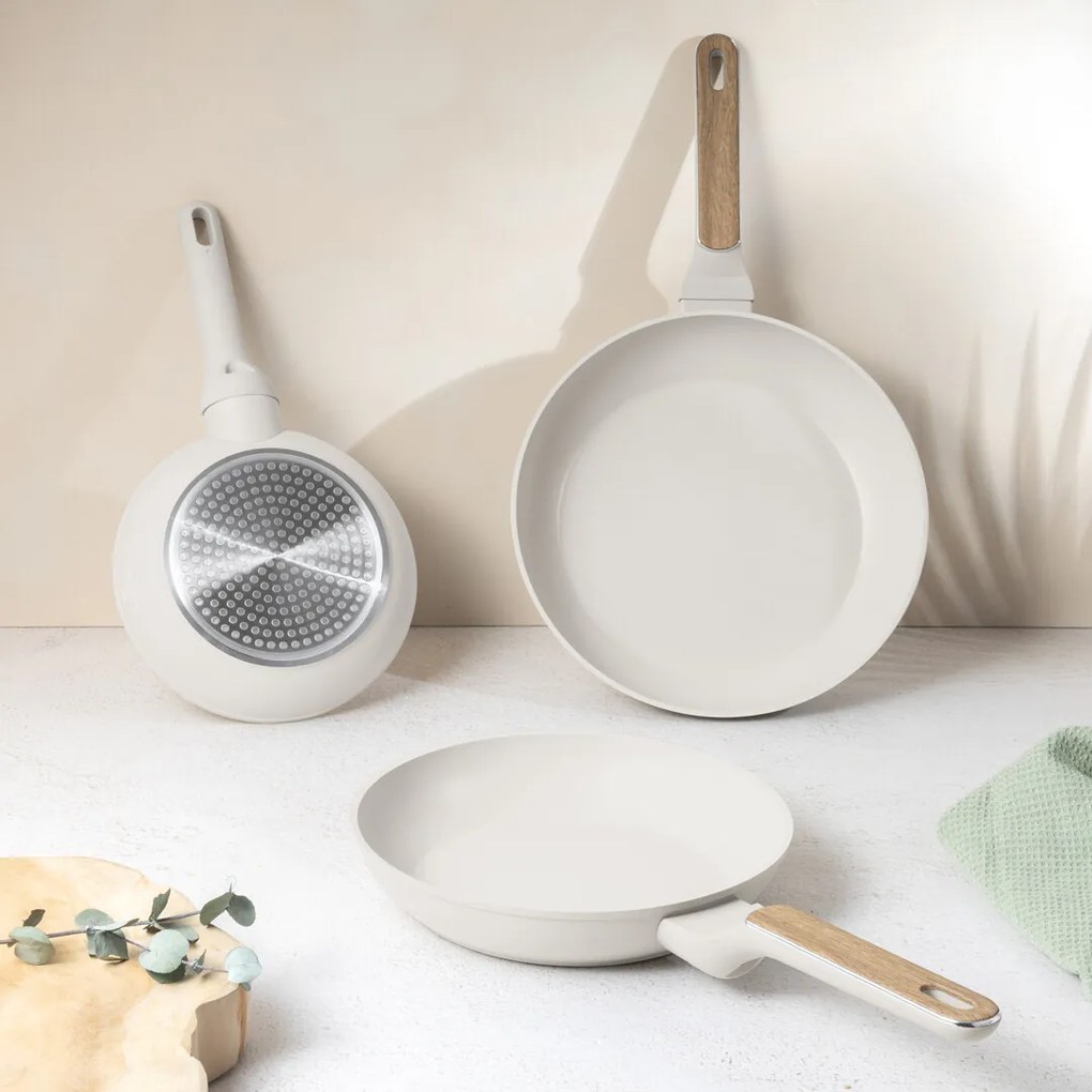 BerlingerHaus Sahara Nordic titánbevonatú serpenyő szett, 3 db