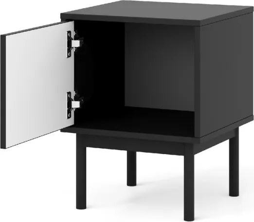 MAZOMA STOLIK NOCNY 1D CZARNY/N.CZARNE/U.CZARNE