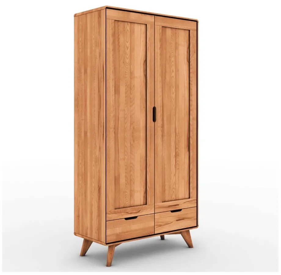 Bükkfa ruhásszekrény 90x180 cm Greg - The Beds