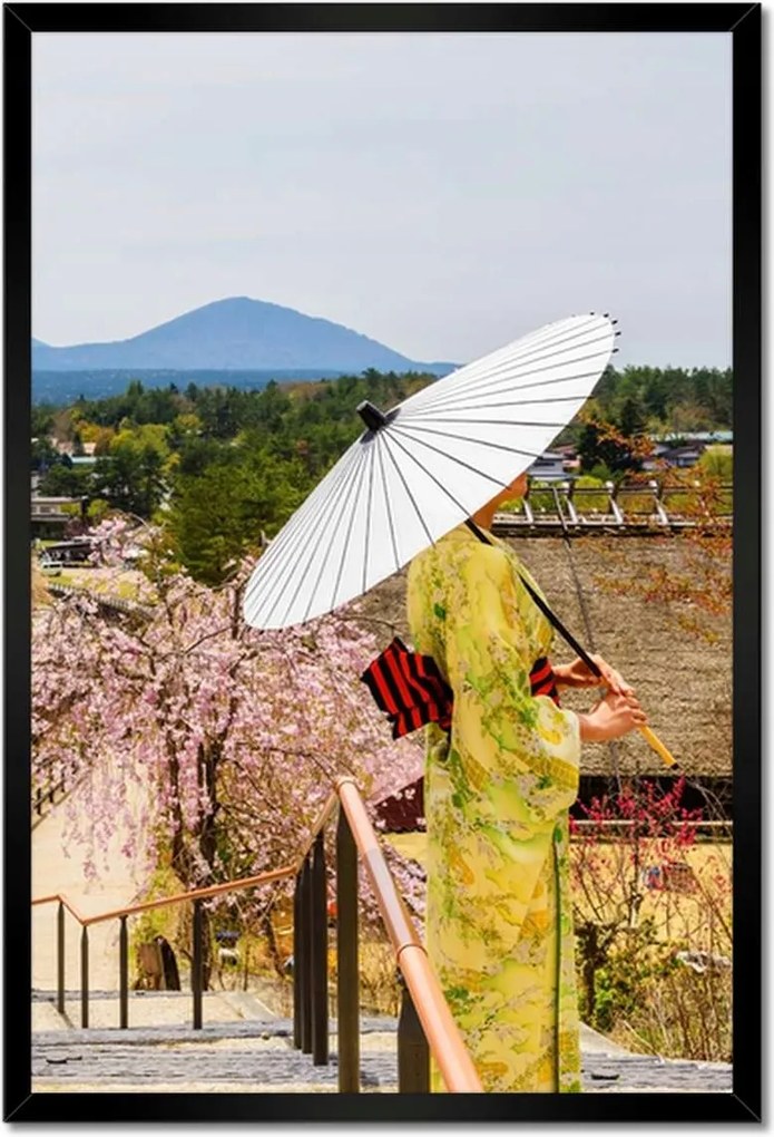 Poszterek keretben 40x60 Virágzó cseresznye