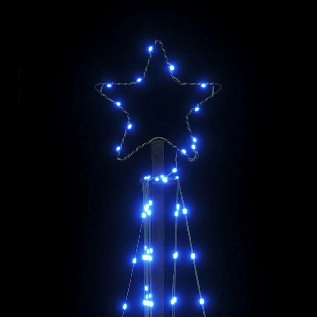 kék LED karácsonyfa 339 LED 187 cm