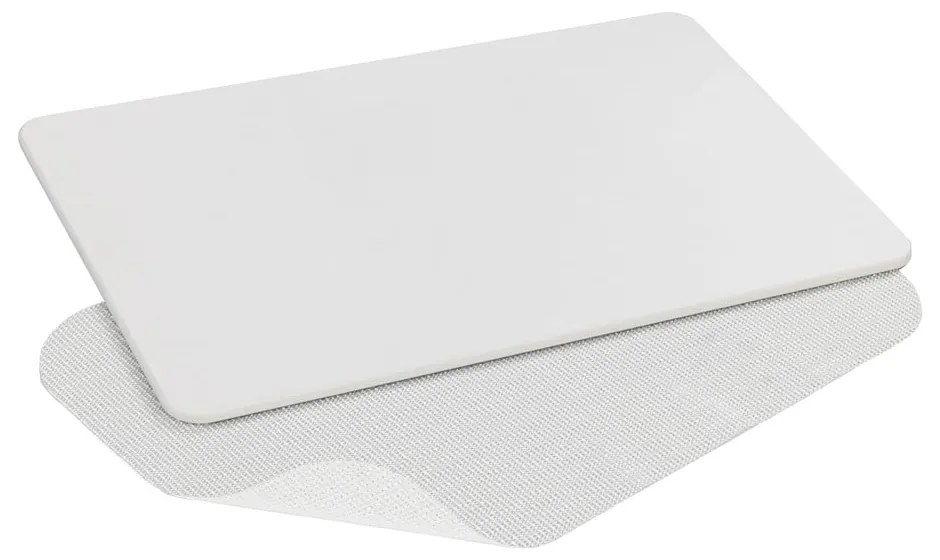 Fehér kovaföld fürdőszobai kilépő 39x60 cm Simi – Wenko
