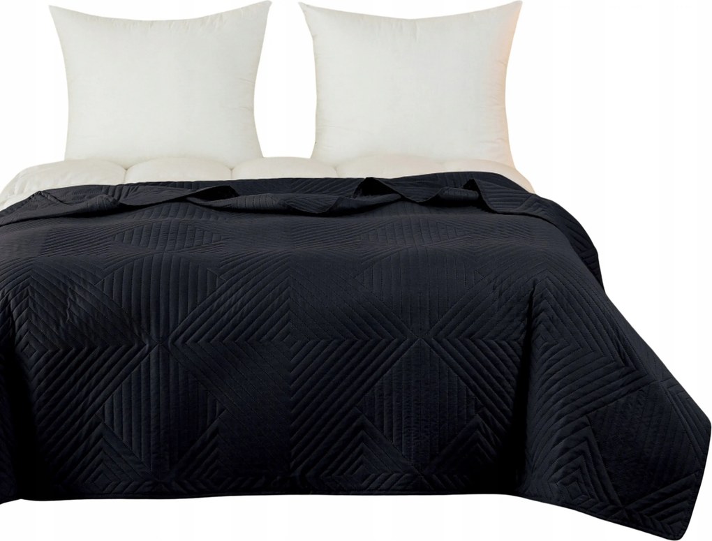 Steppelt Ágytakaró Kétoldalas 170x210 Fekete