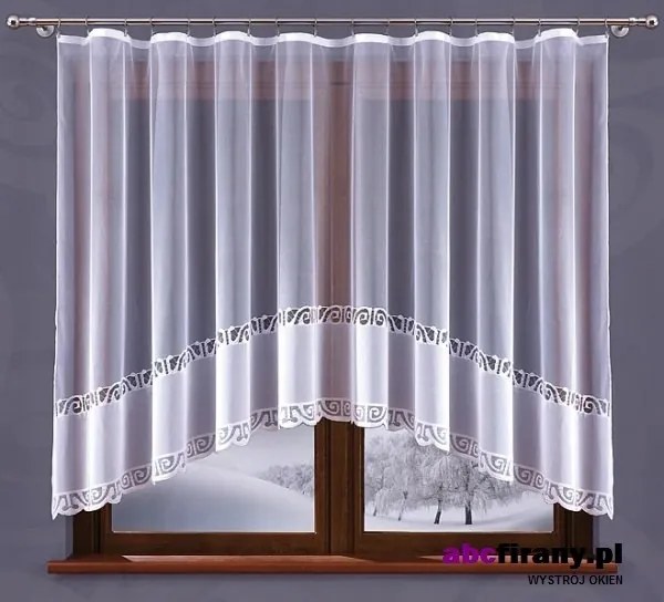 Kész Íves Függöny 400x170 Elegáns A Konyhába