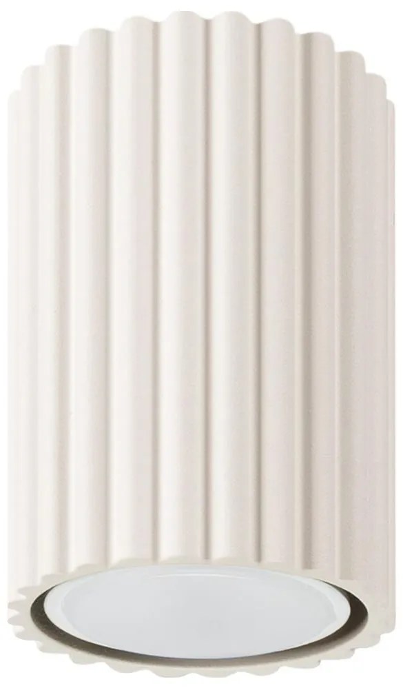 Sollux Sollux SL.1587 - Spotlámpa KARBON 1xGU10/10W/230V 10 cm krémes SLX1262