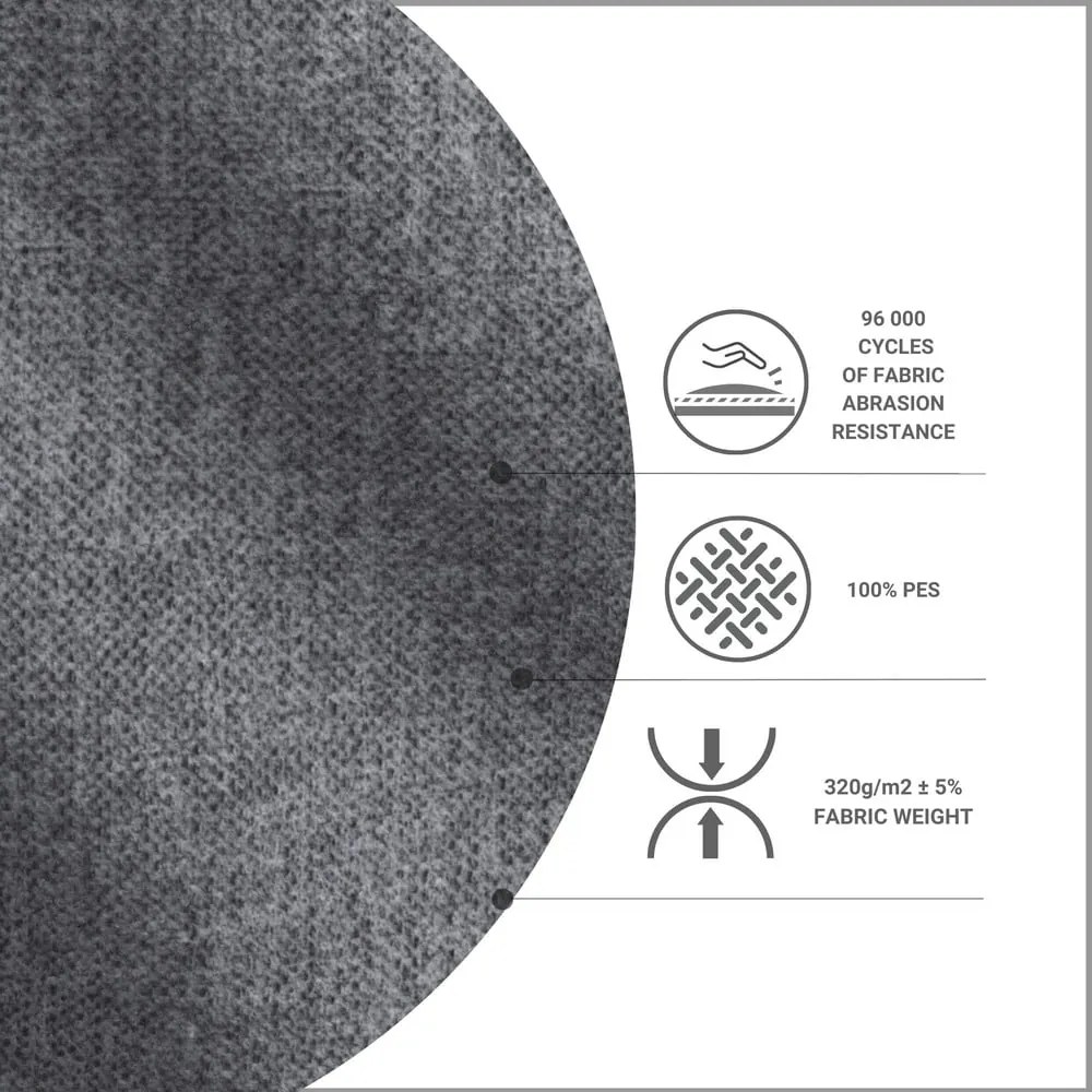 Szürke-natúr színű ágyneműtartós boxspring ágy 160x200 cm Asahi – Maison de Rêve