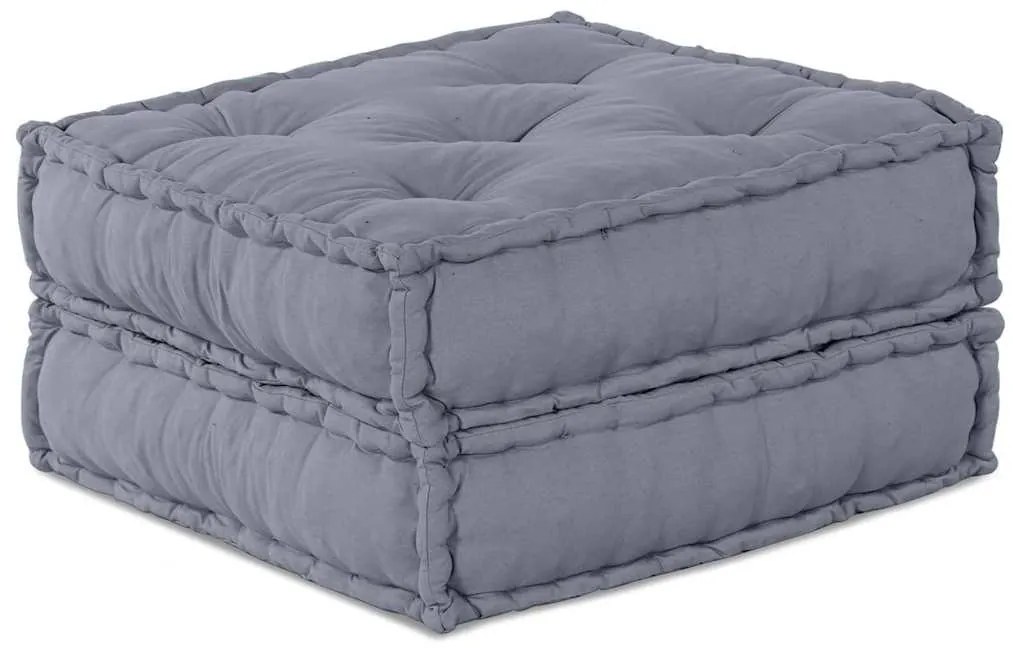 Párna 2 pcs Szürke 70 x 70 x 36 cm Poliészter