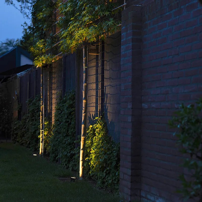 Modern fekete spotlámpa kábellel és dugóval 200cm IP65 - Basic