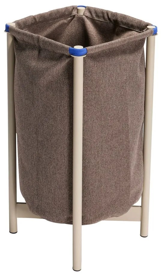 Bézs textil szennyeskosár Pod – Hübsch