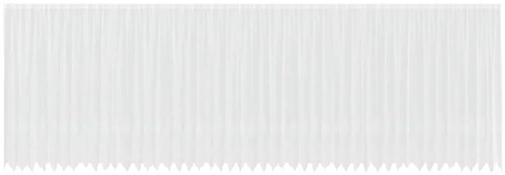 Függönyök függönyökkel Fehér 1200 x 245 cm Poliészter