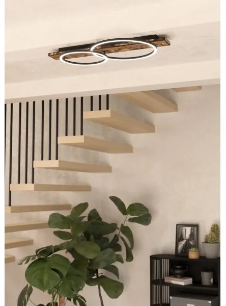 Eglo 99408 - LED Mennyezeti lámpa BOYAL 2xLED/12W/230V