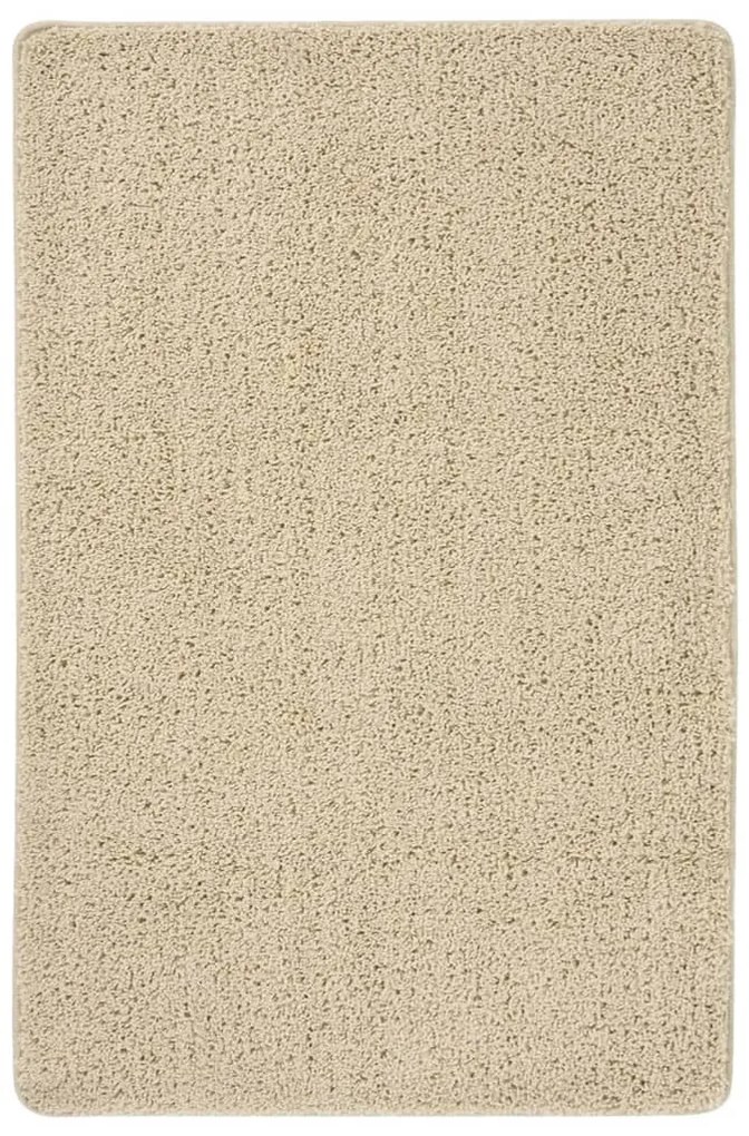 krémszínű csúszásmentes bozontos szőnyeg 200 x 290 cm
