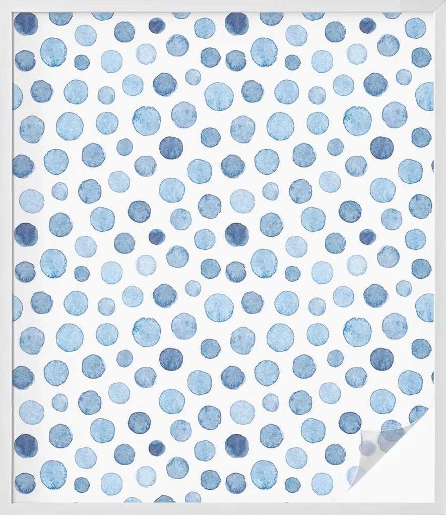 Öntapadós ablakfólia adatvédelem akvarell pöttyök 100x116