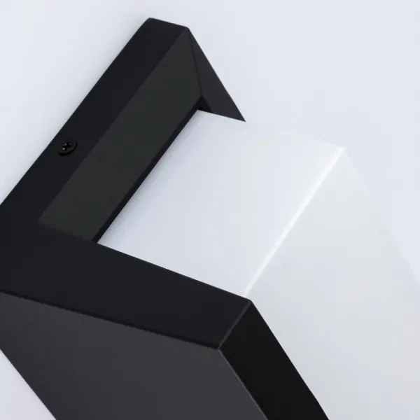 Kültéri fali lámpa NEELY LED/12W/230V IP54 fekete