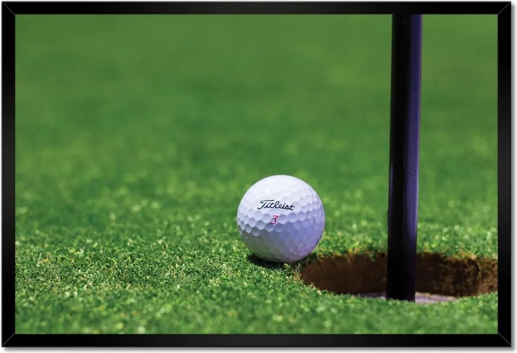 Poszterek keretben 60x40 Golf játék Labda