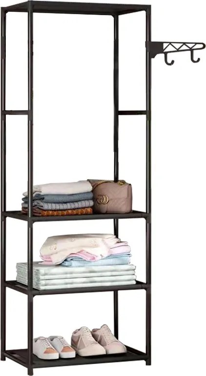 Ruhaállvány LRA-03 fekete