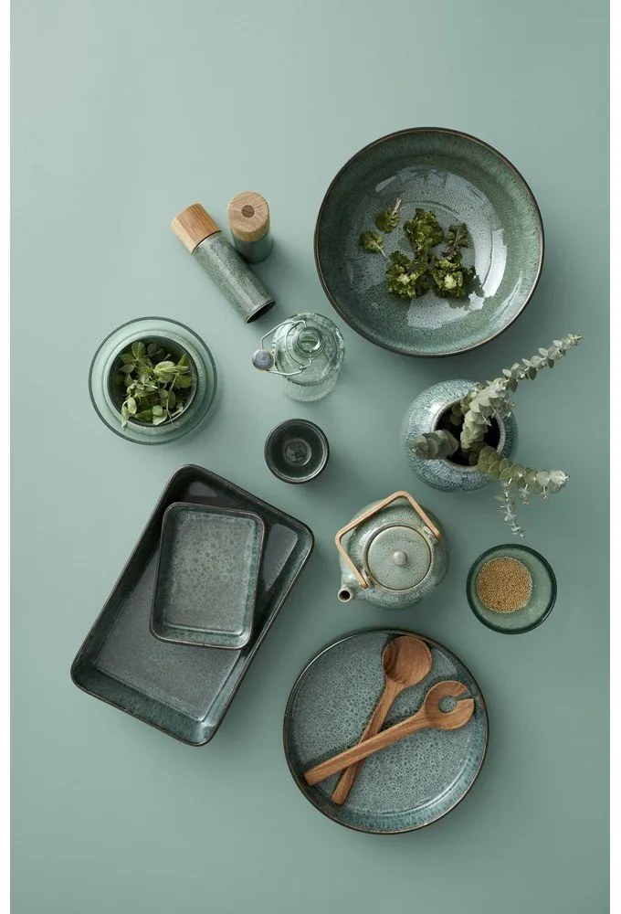 Zöld kerámia só- és borsőrlő szett 2 db-os Gastro Green – Bitz