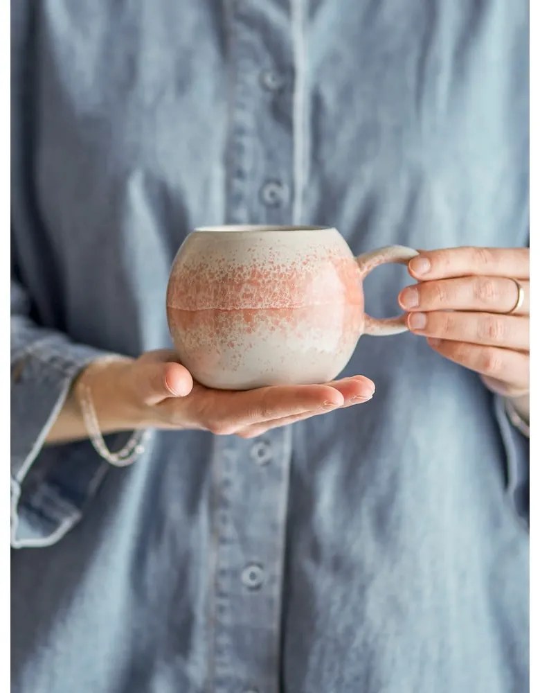 Narancssárga kőedény bögre 410 ml Paula – Bloomingville