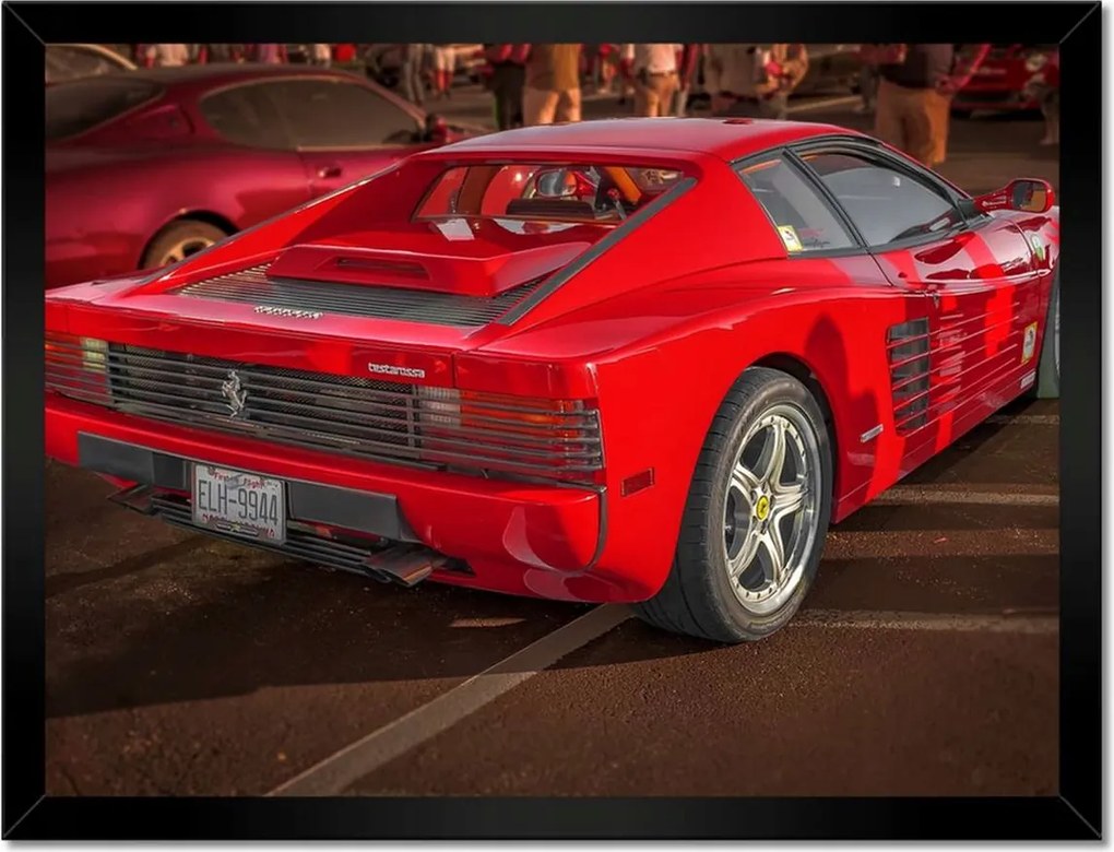 Poszterek keretben 40x30 Ferrari Testarossa