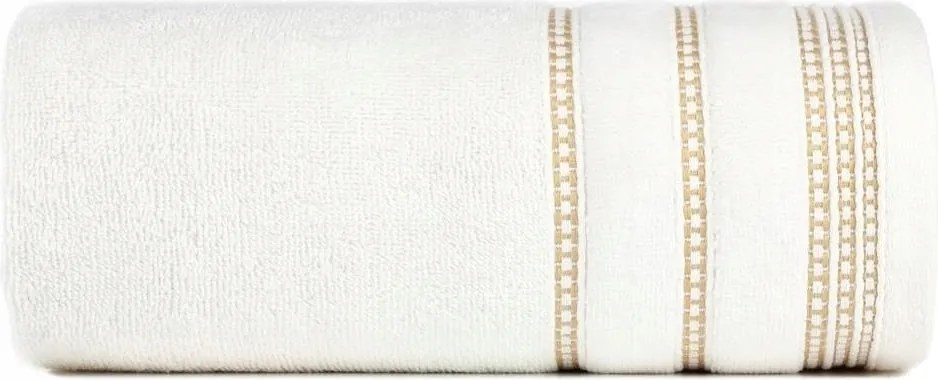 Amanda pamut törölköző 70x140 Eurofirany krémszínű