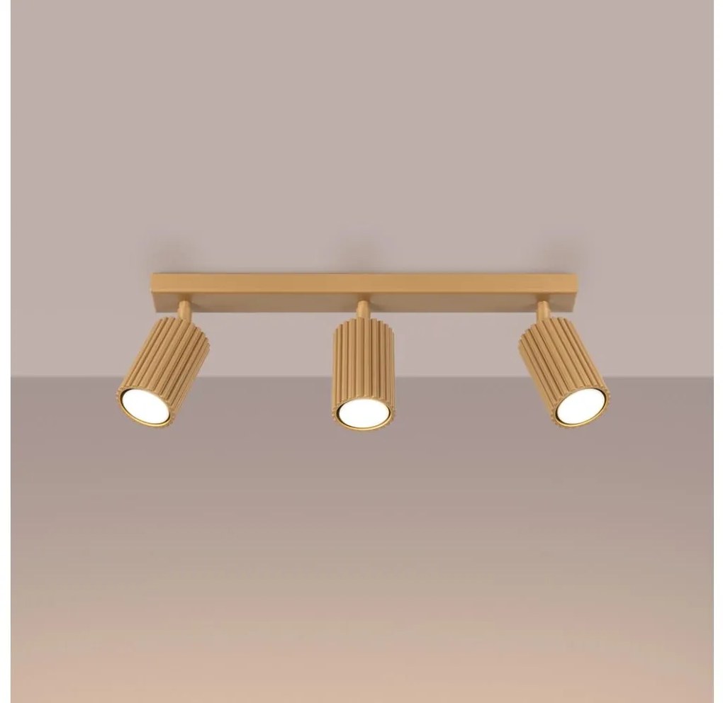 Brilagi - Spotlámpa CRESTO 3xGU10/10W/230V arany