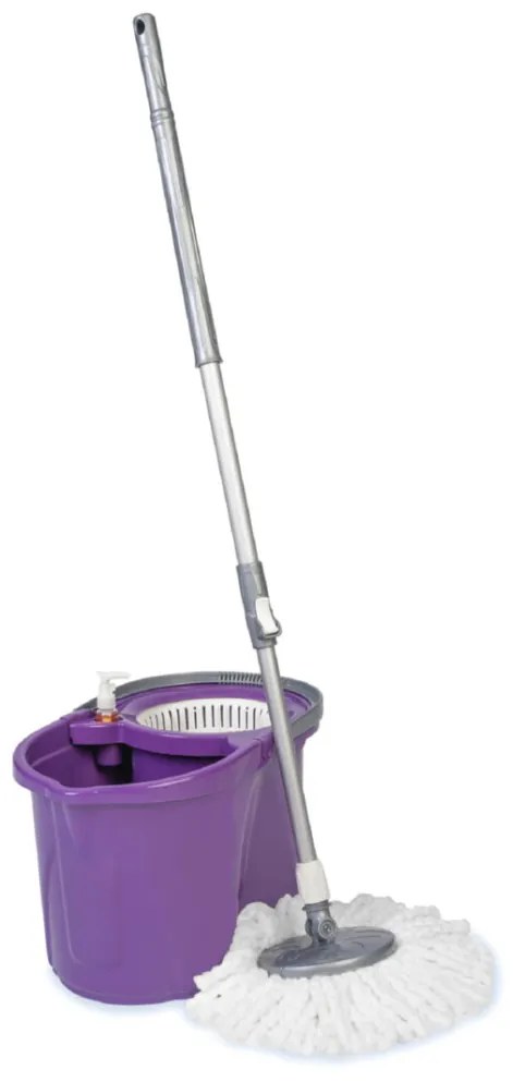 Titanik Spin Mop forgófejes felmosó szett 19 liter (vödör nyél mop)