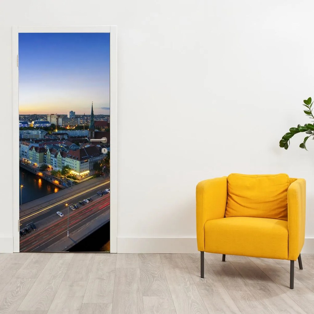 Fotótapéta ajtóra - Berlin (95x205cm)